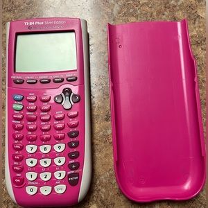 TI-84 Plus Texas Instruments Pink Graphing Calculator